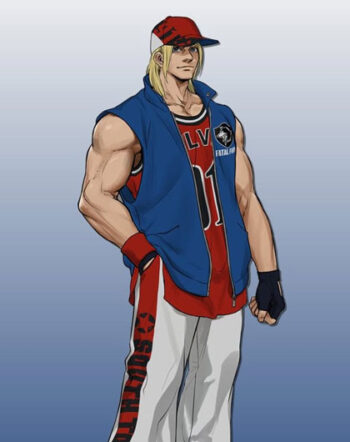 Terry Bogard Outfit 3 SF6 Vest And Jersey 2