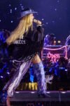 Beyonce New York Yankees Satin Black Jacket 2