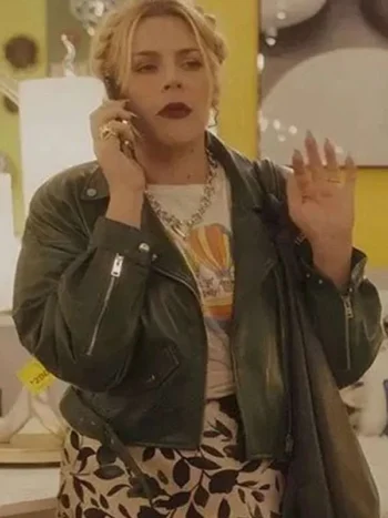 Busy-Philipps-The-Young-and-the-Restless-Green-Leather-Jacket.webp