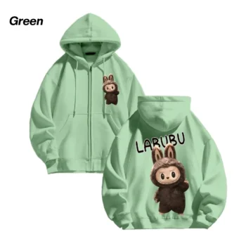 Labubu-The-Monster-Grenn-Hoodie