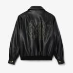 Lacoste x Maison Chateau Rouge Leather Jacket 1
