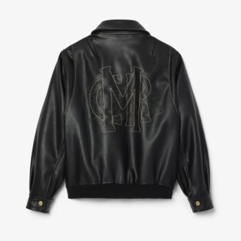 Lacoste x Maison Chateau Rouge Leather Jacket 2