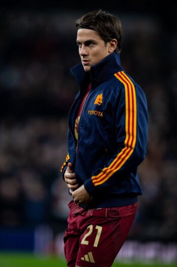 Paulo Dybala As Roma Anthem Jacket 1