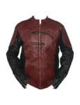Superman-Smallville-Maroon-And-Black-Leather-Jacket.webp