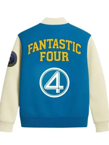 The-Fantastic-Four-First-Steps-Blue-Varsity-Jacket