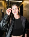 Caitlin-Clark-2025-WNBA-Playoffs-Semifinal-Black-Leather-Jacket.webp