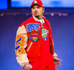 Chris Brown Breezy Bowl XX Red Varsity Jacket 7