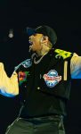 Chris Brown Breezy Bowl XX Tour MetLife Stadium Black Jacket 1