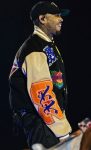 Chris Brown Breezy Bowl XX Tour MetLife Stadium Black Jacket 1