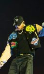 Chris Brown Breezy Bowl XX Tour MetLife Stadium Black Jacket 1