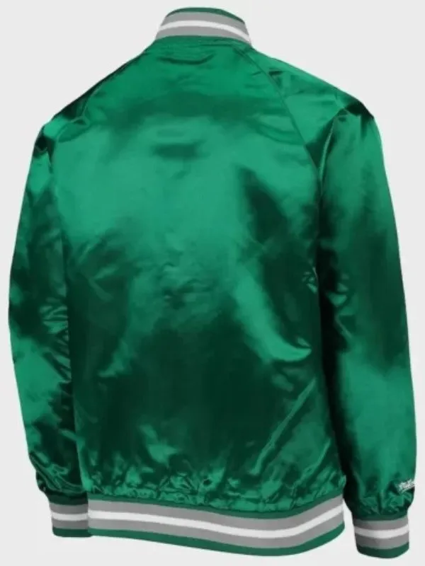Mens-Starter-Eagles-Kelly-Green-Satin-Bomber-Jacket Mens-Starter-Eagles-Kelly-Green-Satin-Bomber-Jacket
