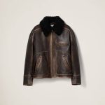 Miu Miu Nappa Leather Jacket
