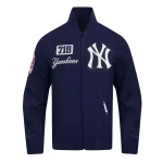 New York Yankees Area Code Navy Jacket1