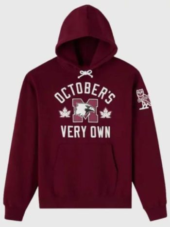 OVO McMaster University Burgundy Hoodie
