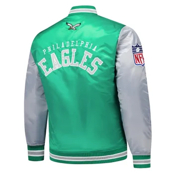 Philadelphia-Eagles-Kelly-Green-and-Gray-Team-Satin-Jacket1.webp
