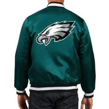 Philadelphia-Eagles-O-Line-Green-Satin-Jacket1.webp