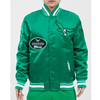 Philadelphia-Eagles-Old-English-Classic-Rib-Satin-Jacket.webp