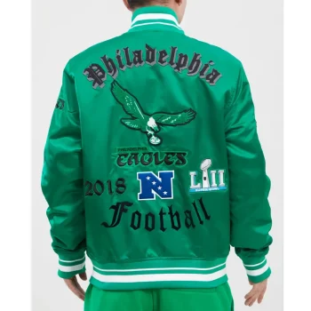 Philadelphia-Eagles-Old-English-Classic-Rib-Satin-Jacket1.webp