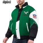 Philadelphia-Eagles-Pro-Player-Tape-Full-Zip-Hoodie-Jacket.webp