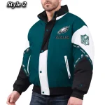 Philadelphia-Eagles-Pro-Player-Tape-Full-Zip-Hoodie-Jacket.webp