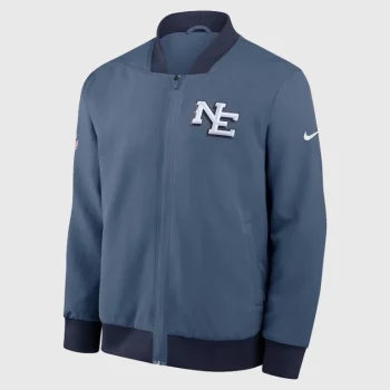Rivalries-Collection-New-England-Patriots-Blue-2025-Sideline-Full-Zip-Bomber-Jacket1.webp