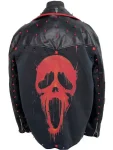 Scream Punk Style Studded Leather Jacket
