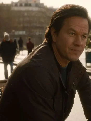 Mark-Wahlberg-The-Family-Plan-2-Brown-Cotton-Jacket2.webp