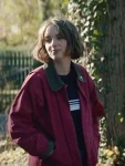 Maya-Hawke-Stranger-Things-Maroon-Jacket.webp