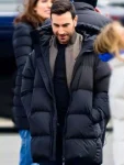Brett-Goldstein-Office-Romance-Black-Puffer-Coat.webp