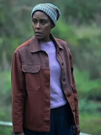 Christine-Adams-Hijack-S02-Brown-Jacket.webp