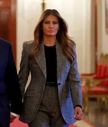 First-Lady-Melania-Trump-Grey-Blazer2.webp