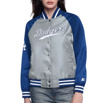 Gray-Royal-LA-Dodgers-Home-Run-Varsity-Satin-Jacket.webp