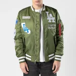 LA-Dodgers-Full-Zip-Green-Bomber-Jacket.webp