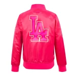 LA-Dodgers-Triple-Pink-Satin-Jacket.webp