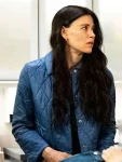 Meredith-Garretson-Resident-Alien-Blue-Quilted-Jacket1.webp