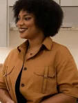 Next Gen NYC 2025 Riley Burruss Brown Jacket