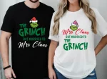 The-Grinch-But-Married-To-Mrs-Claus-Matching-Christmas-Couple-T-Shirt.webp