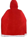 Christmas Red Santa Claus Hooded Cloak