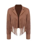 Finding-Mr-Christmas-S02-Melissa-Peterson-Brown-Suede-Jacket.webp