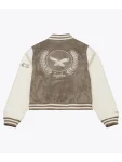 Philadelphia-Eagles-Tan-Cream-Varsity-Jacket.webp