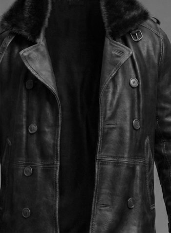 Resident Evil 9 Requiem Leon Kennedy Black Leather Jacket 2