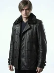 Resident Evil 9 Requiem Leon Kennedy Black Leather Jacket 1