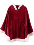 Women-Red-Hooded-Christmas-Poncho.webp