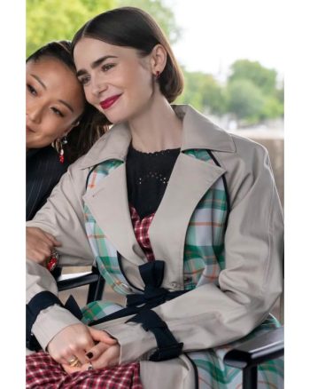 Emily-In-Paris-S05-Lily-Collins-Green-Plaid-Panel-Trench-Coat.jpg
